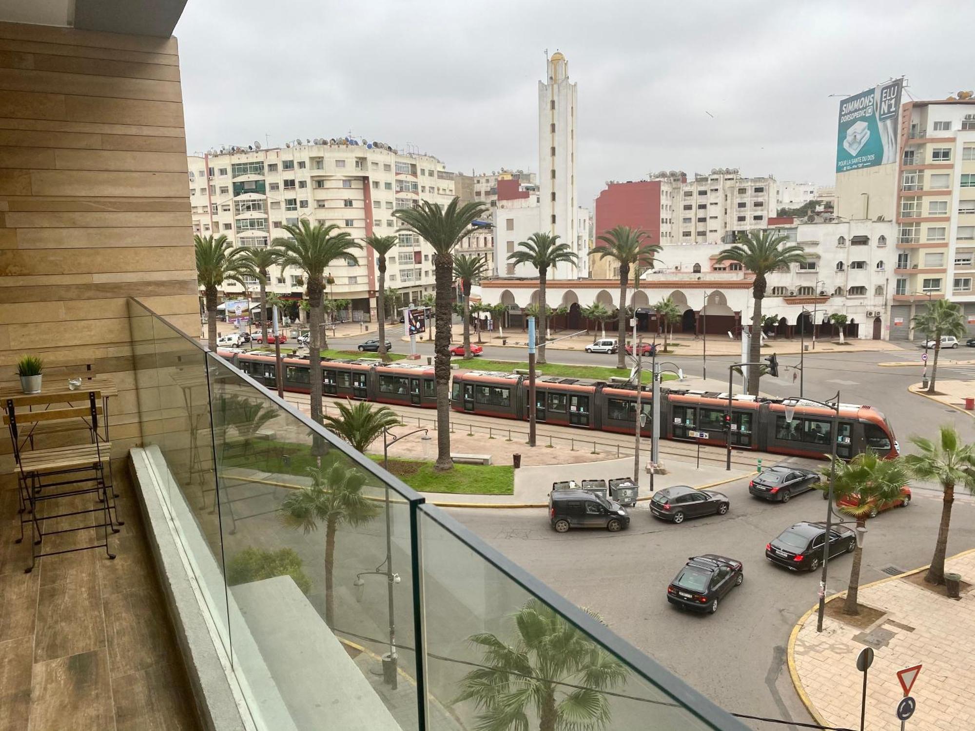 Luxueux Appartement Avec Vue Panoramique, Proche De La Gare Welcome Stay Casablanca Luaran gambar